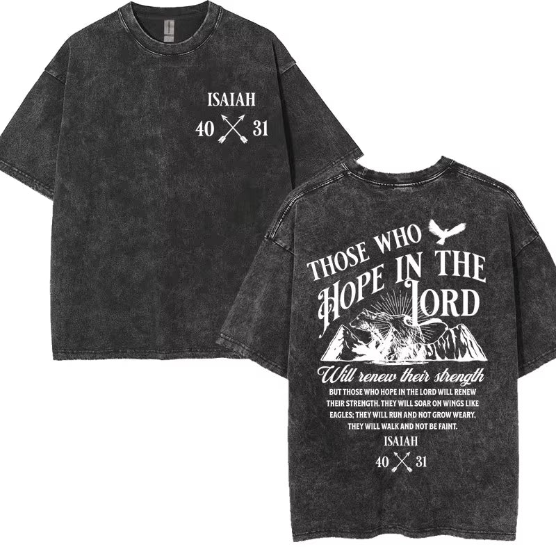 Washed Vintage Aesthetic Christian T-Shirt Men'S Jesus Died for Me Now I Live for Him Tee Shirt Unisex Fashion Oversized T Shirt